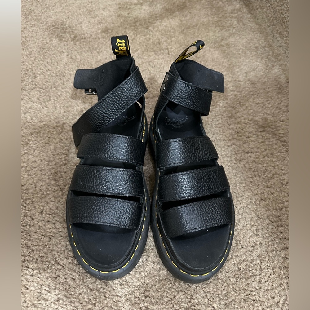 Black Dr.Marten The Clarissa II Quad
Gladiator sandals size 7